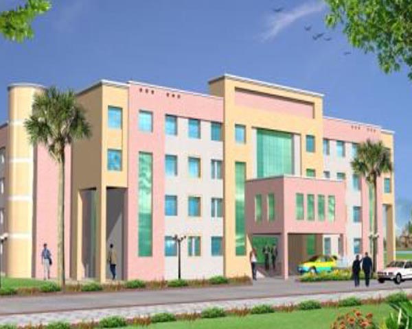 Modern institutional building architecture
