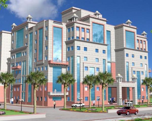 Large commercial office building design