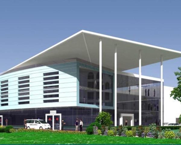 Contemporary exhibition or commercial building design