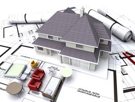 Residential building model and house plans